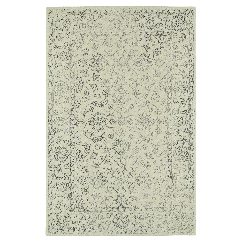 Kaleen Montage Collection MTG09-01 Ivory Area Rug 8' x 10'