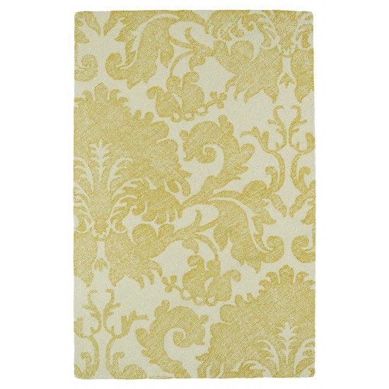 Kaleen Montage Collection Bright Gold Runner 2'6" x 8'