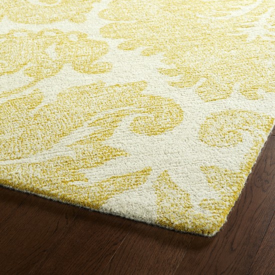 Kaleen Montage Collection Bright Gold Runner 2'6" x 8'