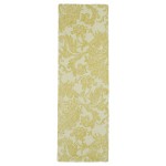 Kaleen Montage Collection Bright Gold Runner 2'6" x 8'