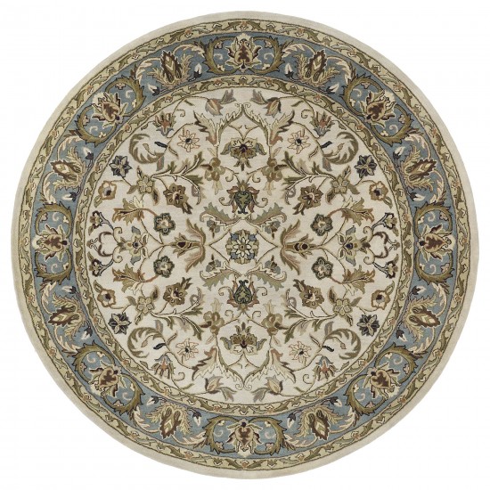 Kaleen Mystic Collection Light Ivory Area Rug 3'6" x 5'3"