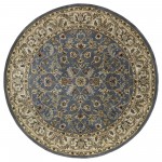 Kaleen Mystic Collection Dark Blue Area Rug 3'6" x 5'3"