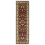 Kaleen Mystic Collection Dark Red Throw Rug 2' x 3'