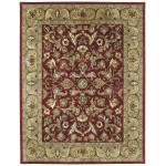 Kaleen Mystic Collection Dark Red Area Rug 3'6" x 5'3"