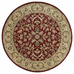 Kaleen Mystic Collection Dark Red Area Rug 3'6" x 5'3"