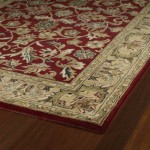 Kaleen Mystic Collection Dark Red Area Rug 5'9" x 5'9"