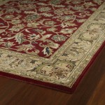 Kaleen Mystic Collection Dark Red Area Rug 7'9" x 7'9"