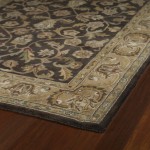 Kaleen Mystic Collection Dark Chocolate Area Rug 3'6" x 5'3"