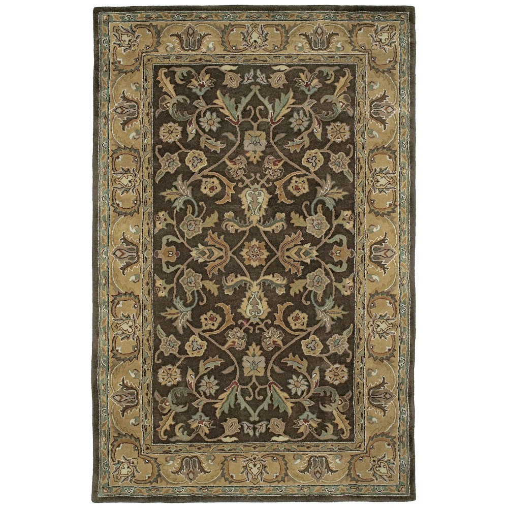 Kaleen Mystic Collection Dark Chocolate Area Rug 5'9" x 5'9"