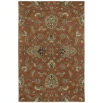 Kaleen Mystic Collection Dark Copper Throw Rug 2' x 3'