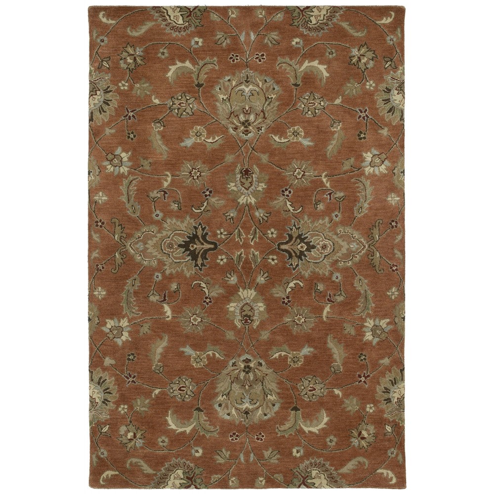 Kaleen Mystic Collection Dark Copper Throw Rug 2' x 3'