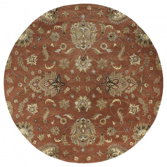 Kaleen Mystic Collection Dark Copper Area Rug 3'6" x 5'3"