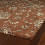 Kaleen Mystic Collection Dark Copper Area Rug 5'9" x 5'9"