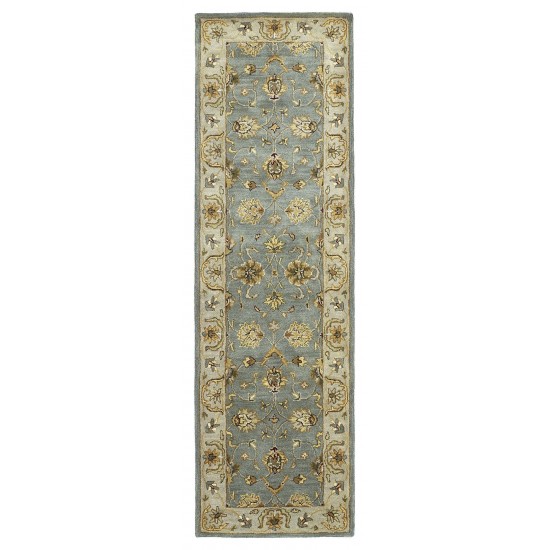 Kaleen Mystic Collection Light Spa Throw Rug 2' x 3'