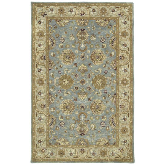 Kaleen Mystic Collection Light Spa Area Rug 5'9" x 5'9"