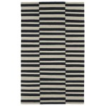 Kaleen Nomad Collection NOM01-02 Black Throw Rug 2' x 3'