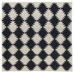 Kaleen Nomad Collection NOM02-02 Black Area Rug 3'6" x 5'6"