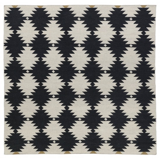 Kaleen Nomad Collection NOM02-02 Black Area Rug 5' x 8'