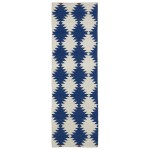 Kaleen Nomad Collection Bright Navy Throw Rug 2' x 3'