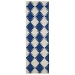 Kaleen Nomad Collection Bright Navy Runner 2'6" x 8'