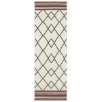 Kaleen Nomad Collection Light Ivory Area Rug 8' x 8'