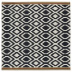 Kaleen Nomad Collection NOM04-02 Black Throw Rug 2' x 3'