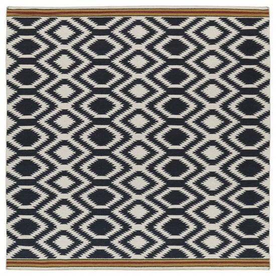 Kaleen Nomad Collection NOM04-02 Black Throw Rug 2' x 3'