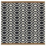 Kaleen Nomad Collection NOM04-02 Black Area Rug 3'6" x 5'6"