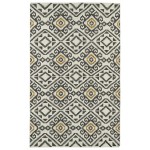 Kaleen Nomad Collection Light Charcoal Runner 2'6" x 8'