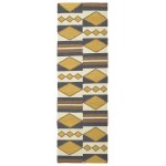 Kaleen Nomad Collection Bright Gold Throw Rug 2' x 3'