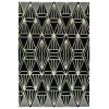 Kaleen Origami Collection Black Area Rug 8' x 10'
