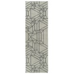 Kaleen Origami Collection Bright Mint Throw Rug 2' x 3'