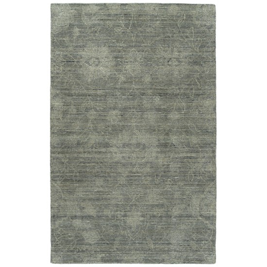 Kaleen Palladian Collection Dark Slate Throw Rug 2' x 3'