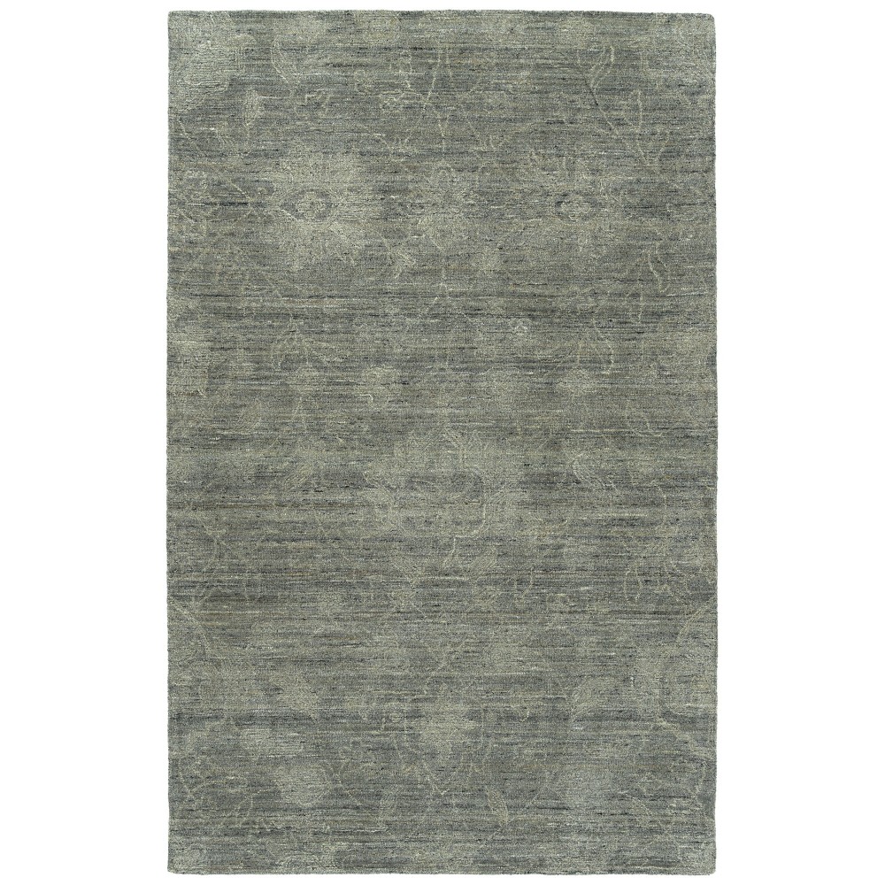 Kaleen Palladian Collection Dark Slate Area Rug 4' x 6'