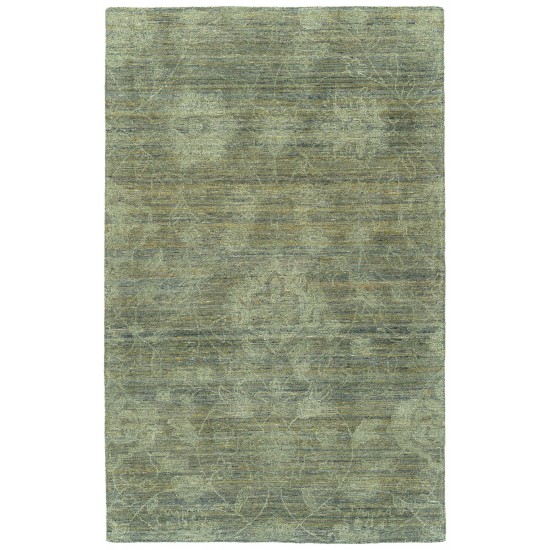 Kaleen Palladian Collection Dark Sage Throw Rug 2' x 3'