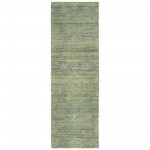 Kaleen Palladian Collection Dark Sage Runner 2'6 x 8'