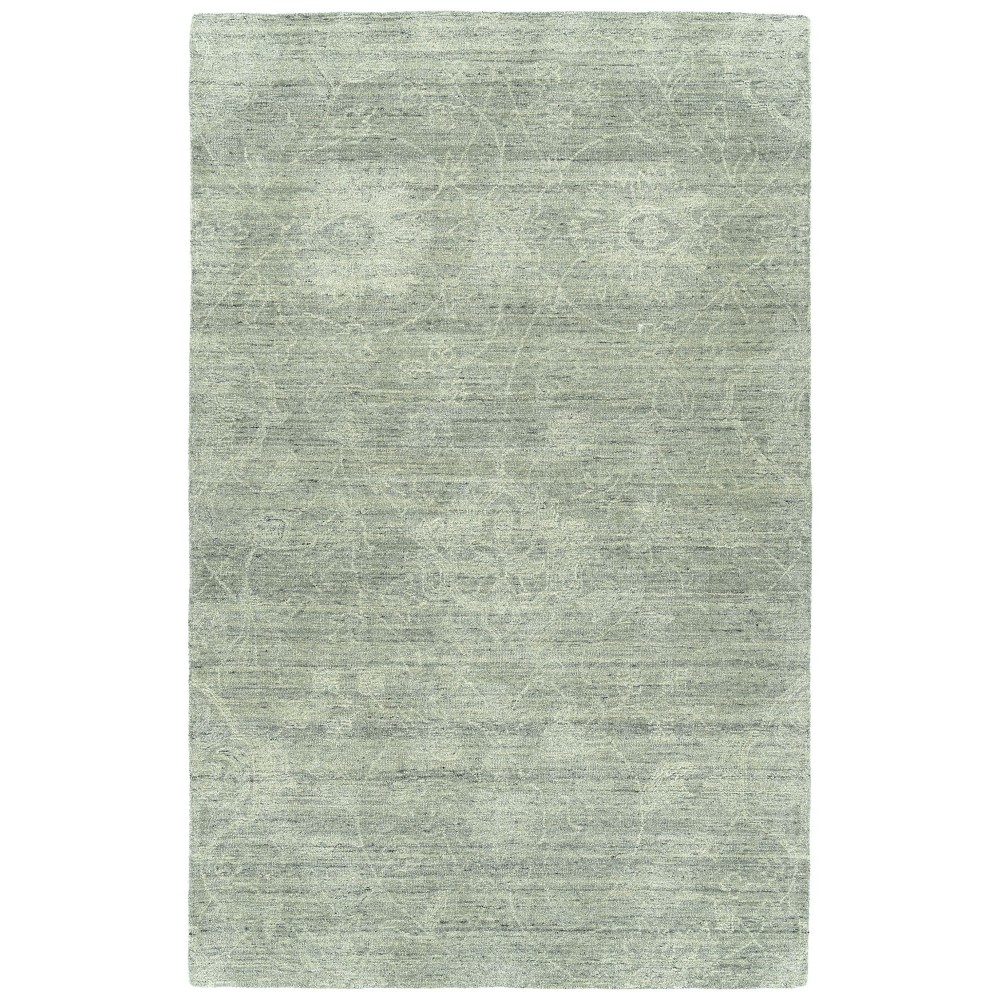 Kaleen Palladian Collection Silver Linen Runner 2'6 x 8'