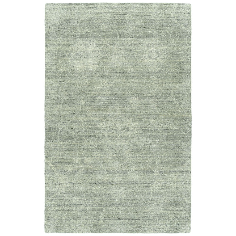 Kaleen Palladian Collection Silver Linen Area Rug 9' x 12'