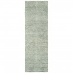 Kaleen Palladian Collection Silver Linen Area Rug 9' x 12'