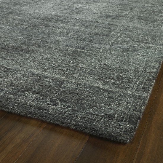 Kaleen Palladian Collection Dark Charcoal Throw Rug 2' x 3'