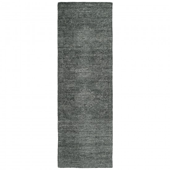 Kaleen Palladian Collection Dark Charcoal Area Rug 4' x 6'