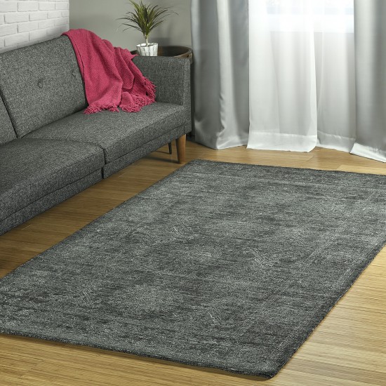 Kaleen Palladian Collection Dark Charcoal Area Rug 8' x 10'
