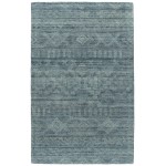 Kaleen Palladian Collection Dark Blue Throw Rug 2' x 3'