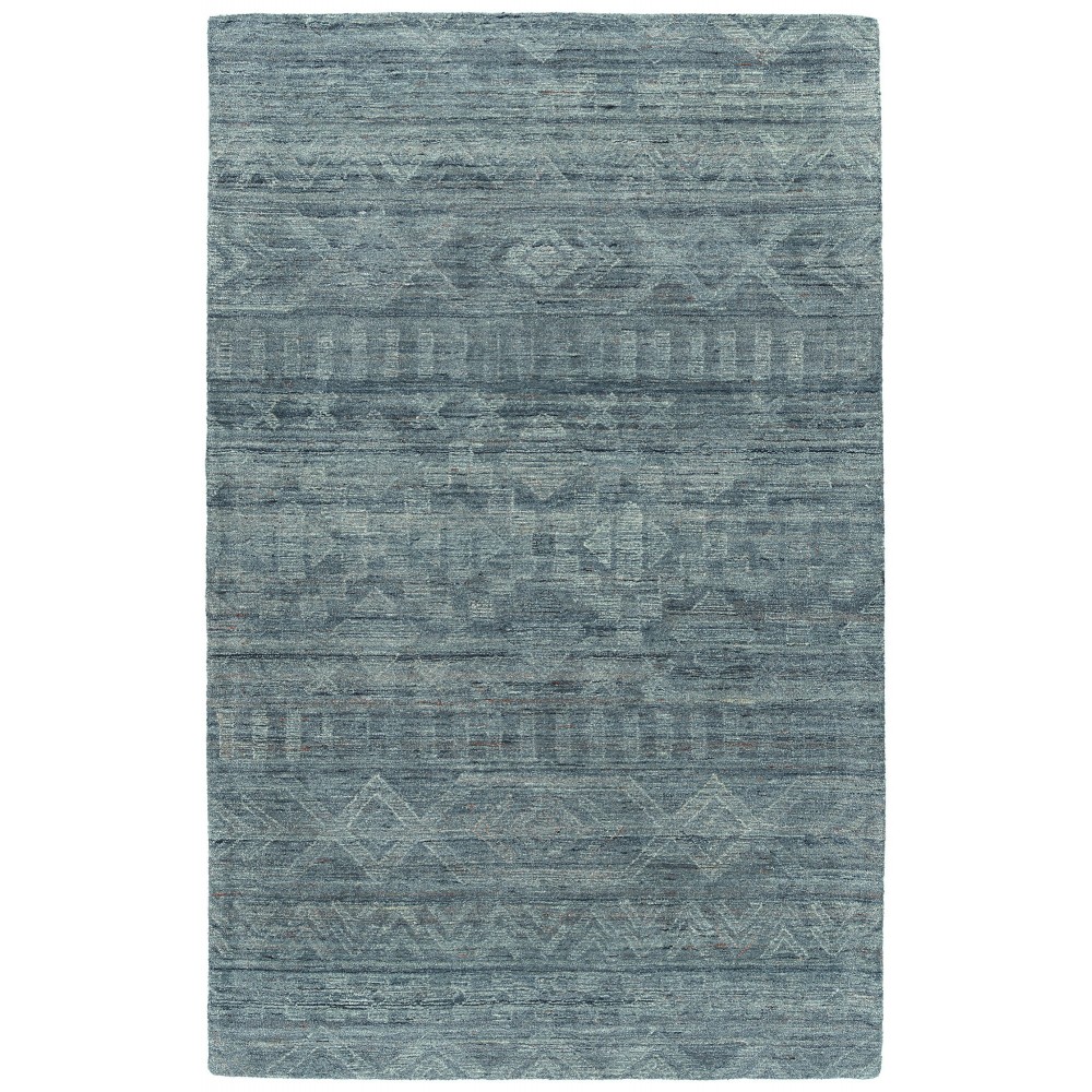 Kaleen Palladian Collection Dark Blue Throw Rug 2' x 3'