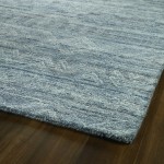 Kaleen Palladian Collection Dark Blue Throw Rug 2' x 3'