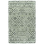 Kaleen Palladian Collection Silver Black Area Rug 4' x 6'