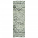 Kaleen Palladian Collection Silver Black Area Rug 4' x 6'