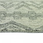 Kaleen Palladian Collection Silver Black Area Rug 5' x 7'9"