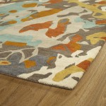 Kaleen Pastiche Collection Bright Multi Area Rug 5' x 7'9"