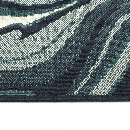 Kaleen Pianta Collection PTA01-91 Teal Runner 2'2" x 7'10"